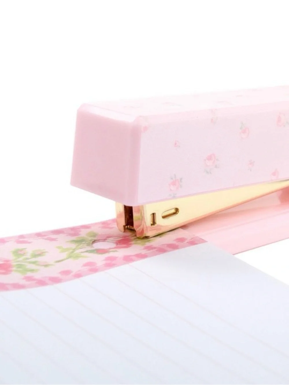 🌸 LOVESHACKFANCY x TARGET | Yoobi Blooming Heirloom Stapler Strawberry Macaroon.